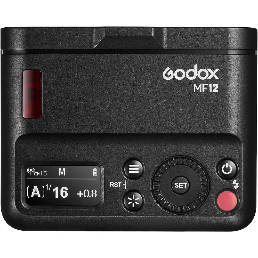 Godox MF12 12W Compact Macro Flash with built-in lithium battery